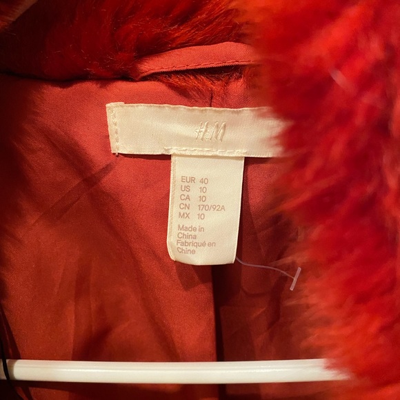 H&M faux fur coat - Picture 3 of 5